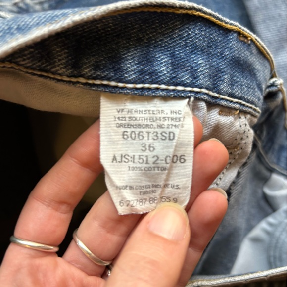 Hand-embroidered mushroom pocket denim WRANGLERS - Picture 4 of 8